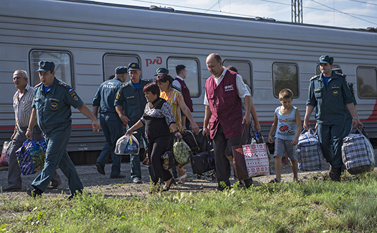 ФМС отменит миграционные послабления для украинских беженцев в 2015г.